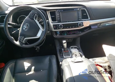2018 Toyota Highlander Se из США, поврежденный, VIN 5TDKZRFH9JS242719